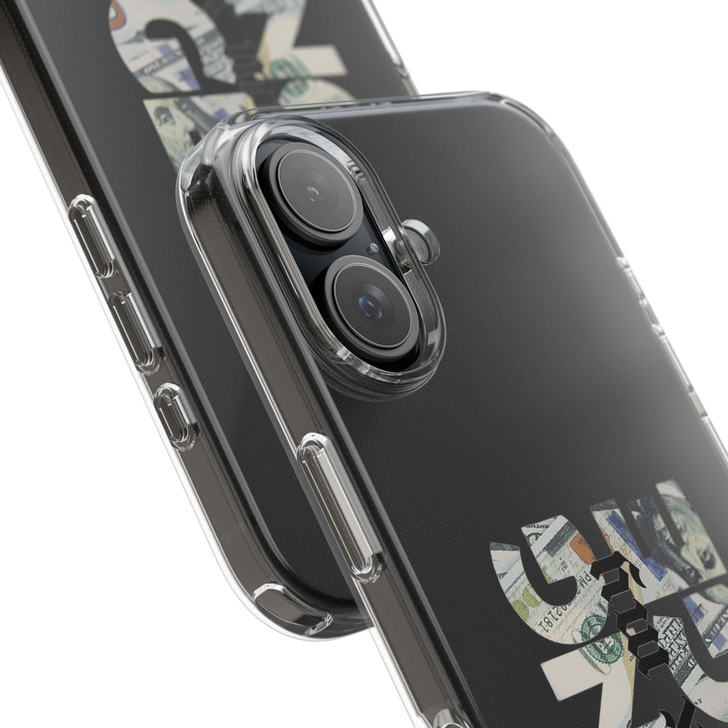 Money Talks Clear Impact-Resistant Case