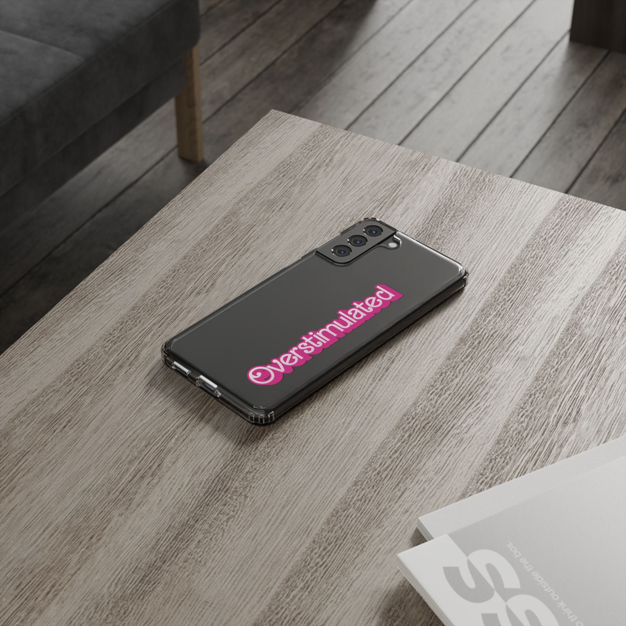 Overstimulated Babe Clear Impact-Resistant Case