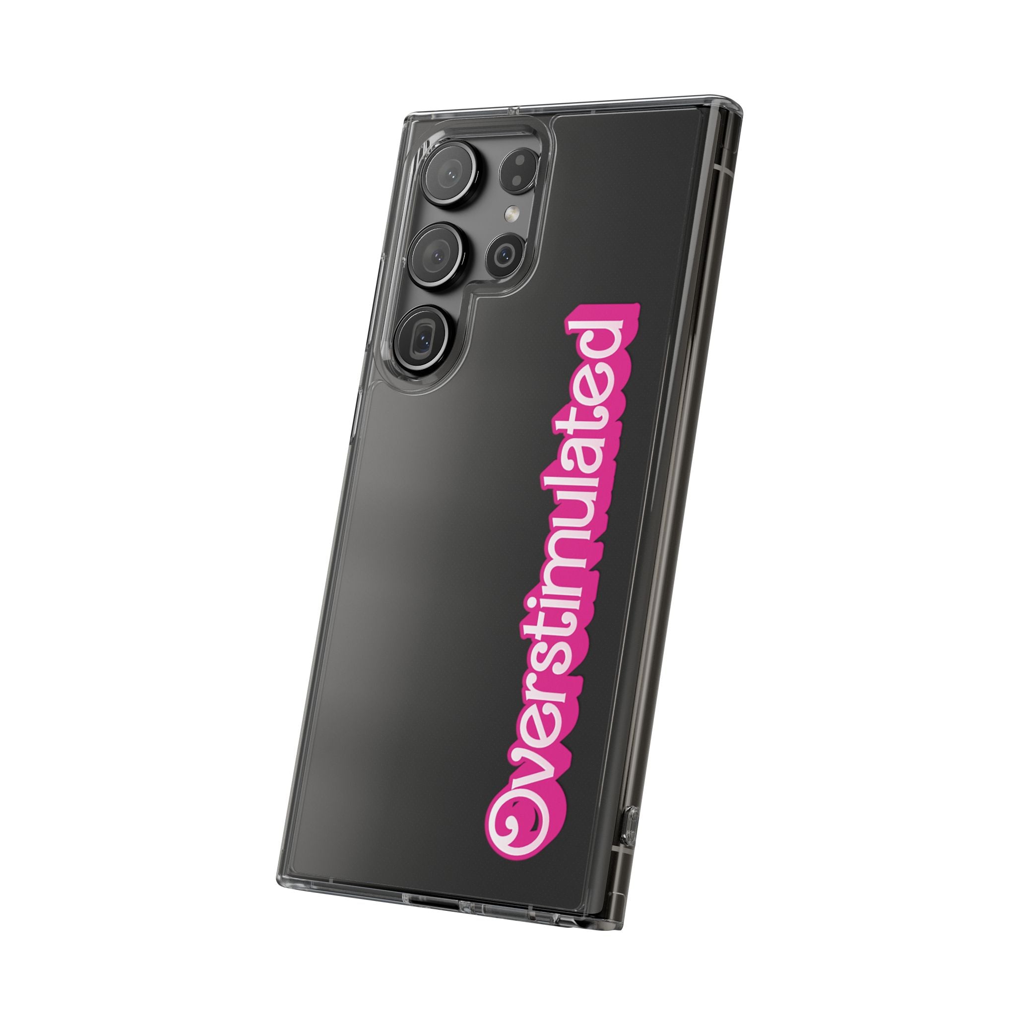 Overstimulated Babe Clear Impact-Resistant Case