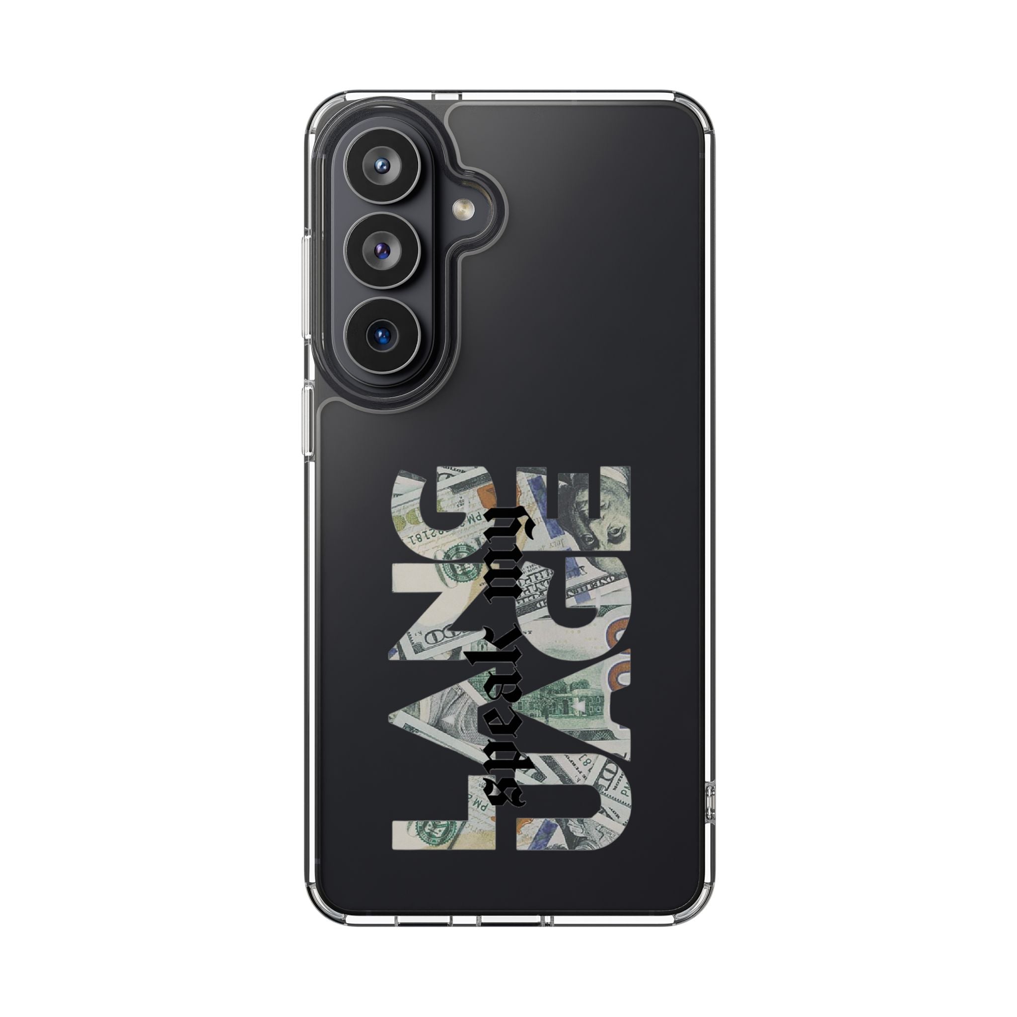 Money Talks Clear Impact-Resistant Case