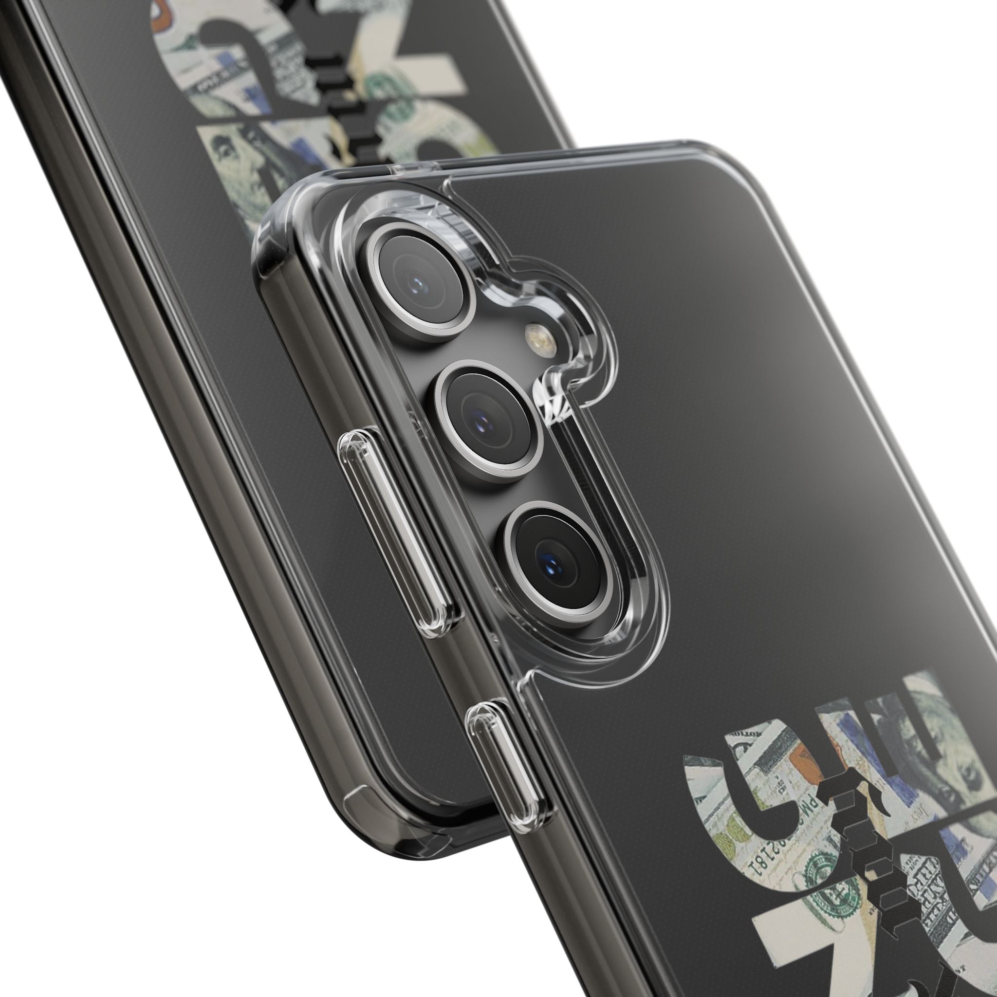 Money Talks Clear Impact-Resistant Case