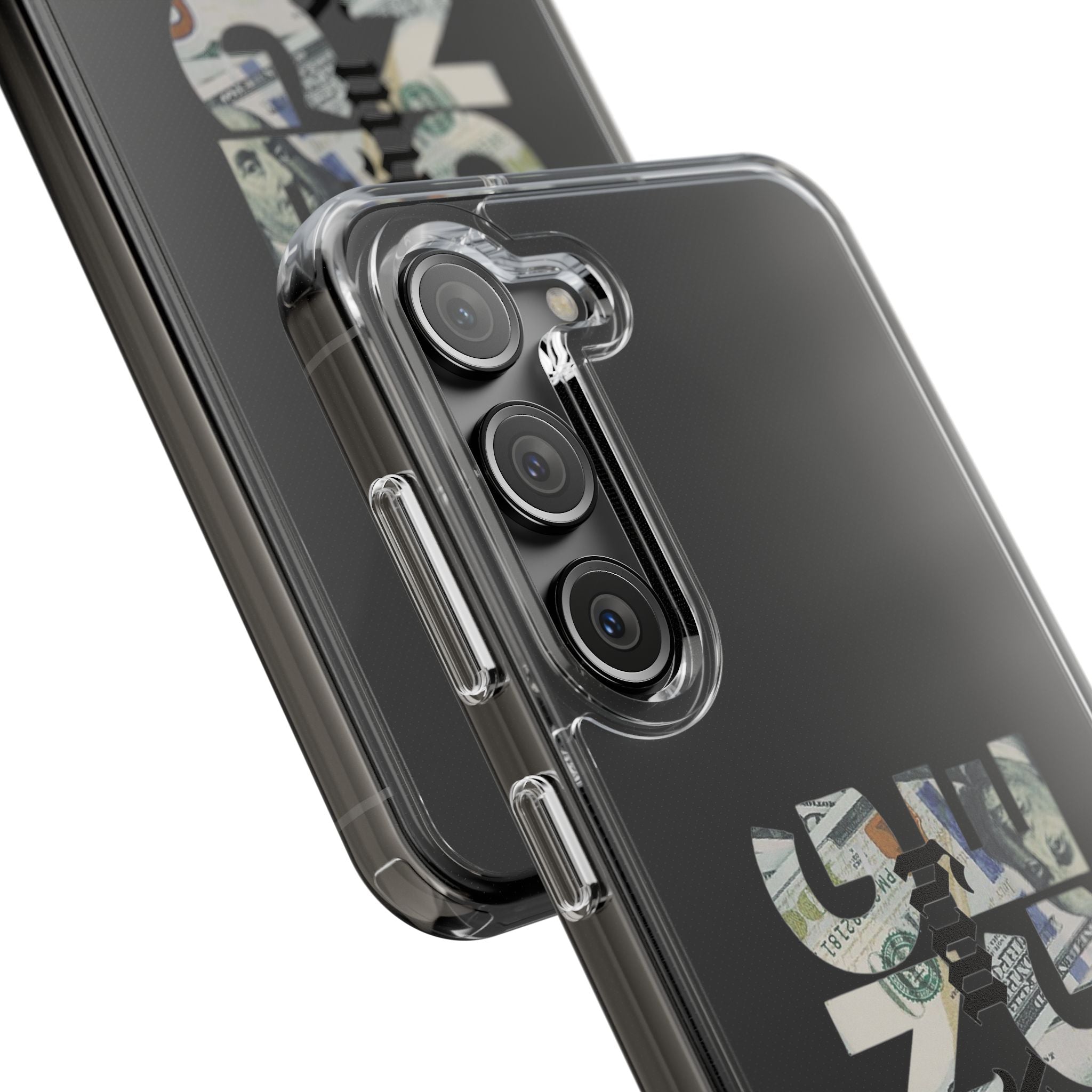 Money Talks Clear Impact-Resistant Case