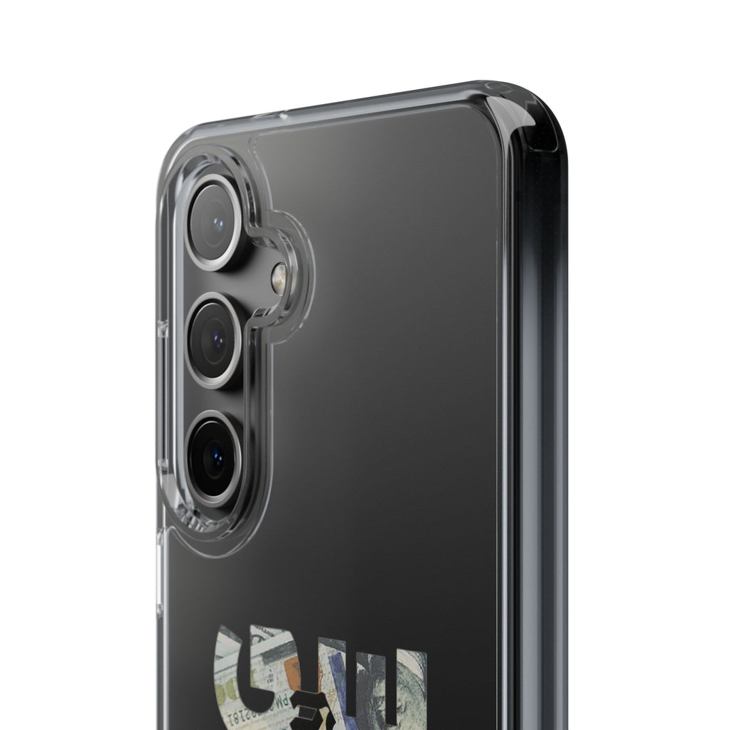 Money Talks Clear Impact-Resistant Case