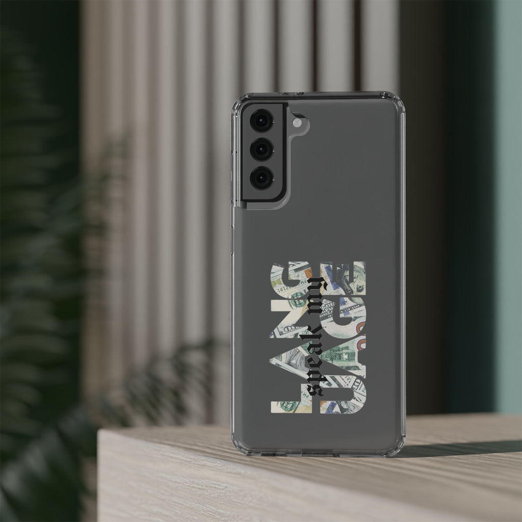 Money Talks Clear Impact-Resistant Case