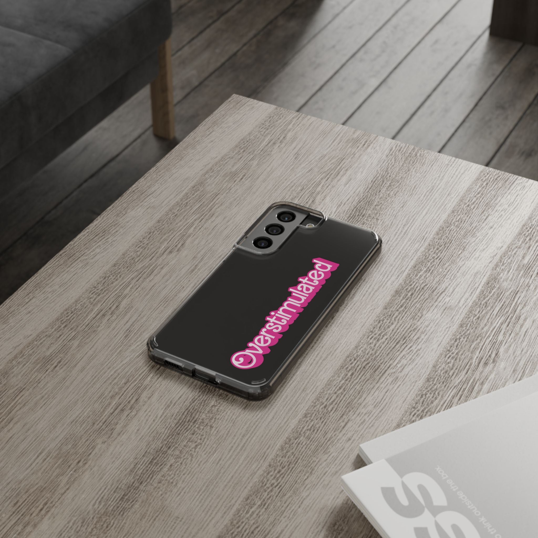 Overstimulated Babe Clear Impact-Resistant Case