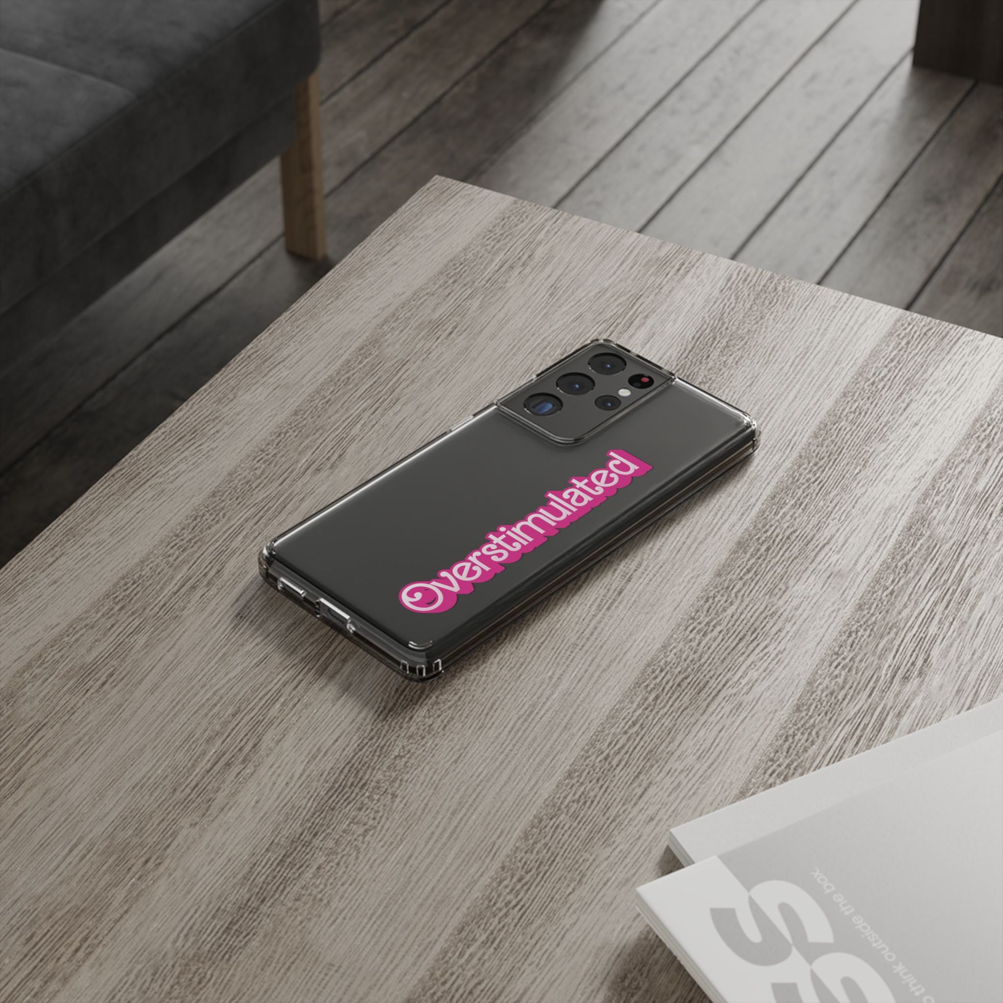 Overstimulated Babe Clear Impact-Resistant Case