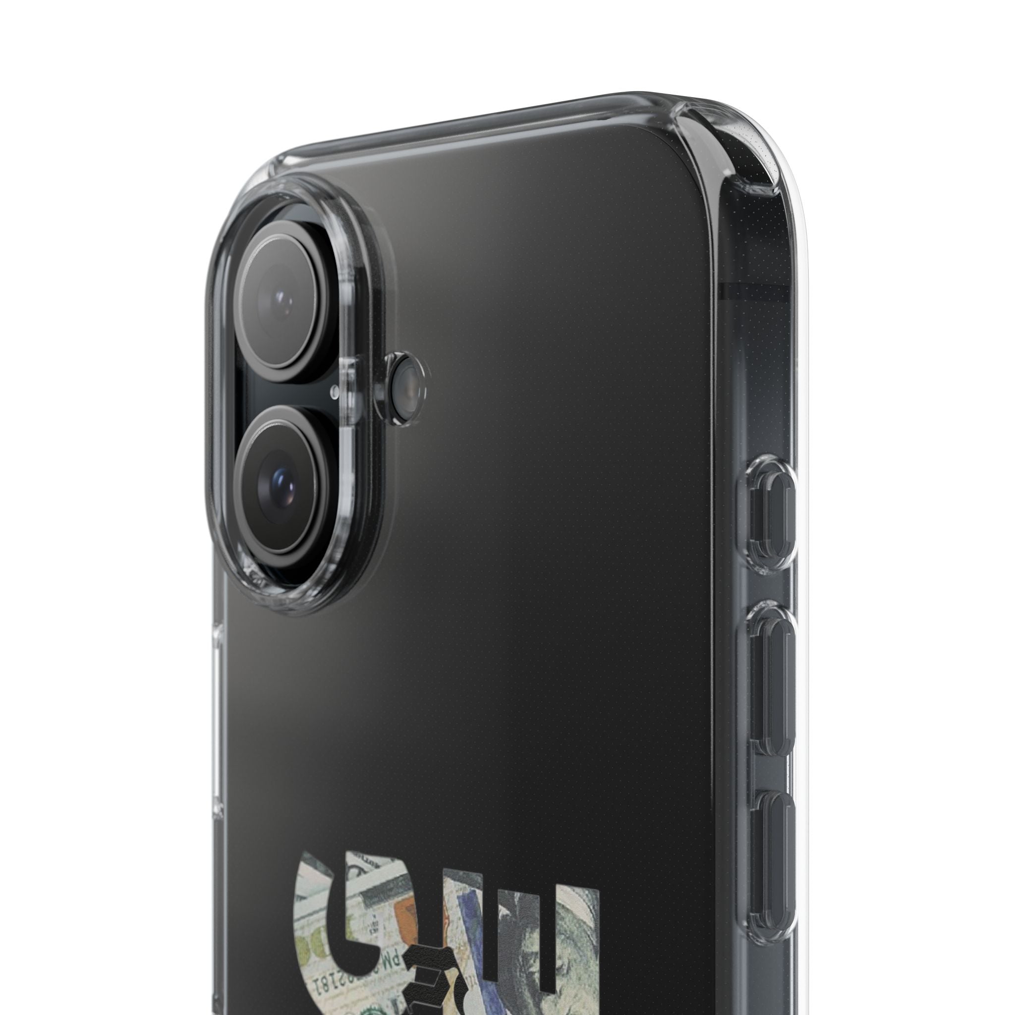 Money Talks Clear Impact-Resistant Case