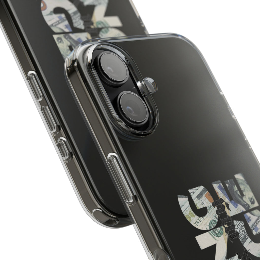 Money Talks Clear Impact-Resistant Case