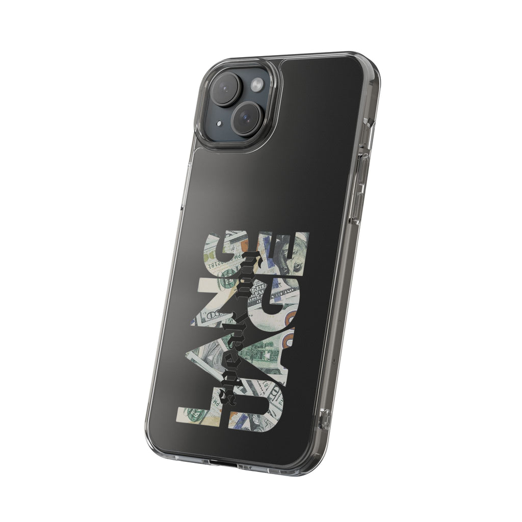 Money Talks Clear Impact-Resistant Case