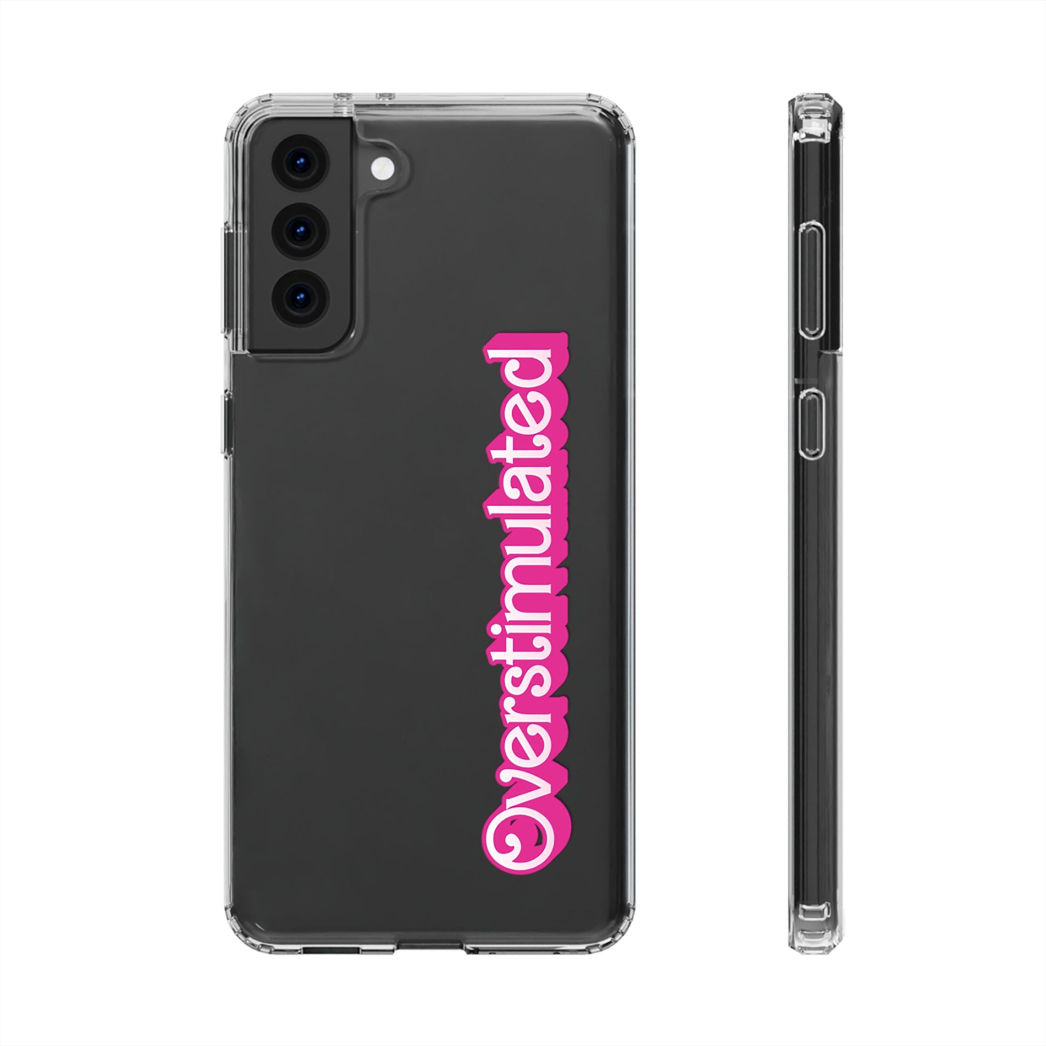 Overstimulated Babe Clear Impact-Resistant Case